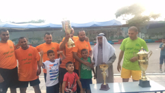  بالصور: إختتام دوري الهدى العاشر لكرة القدم في مدينة الرملة 